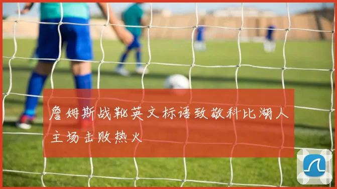 詹姆斯战靴英文标语致敬科比湖人主场击败热火